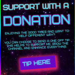 Donation button to support the streamer